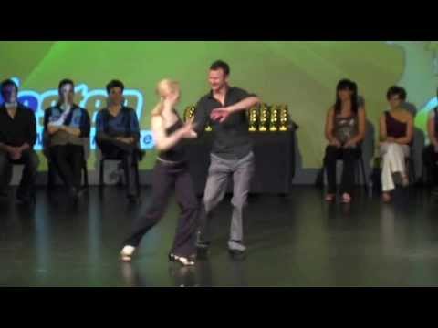 LeStep 2010 Modern Jive Championship DWAS Finalists - Clint & Holly