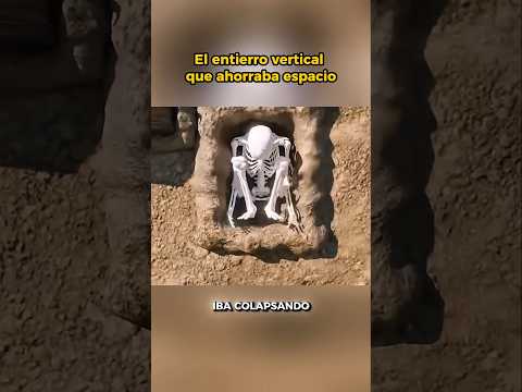 El aterrador método de entierro que usaban hace miles de años 😱⚰️ #shorts