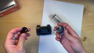 How to Re-Ink 2000 Plus HD Self-Inking Quick Dry Stamps