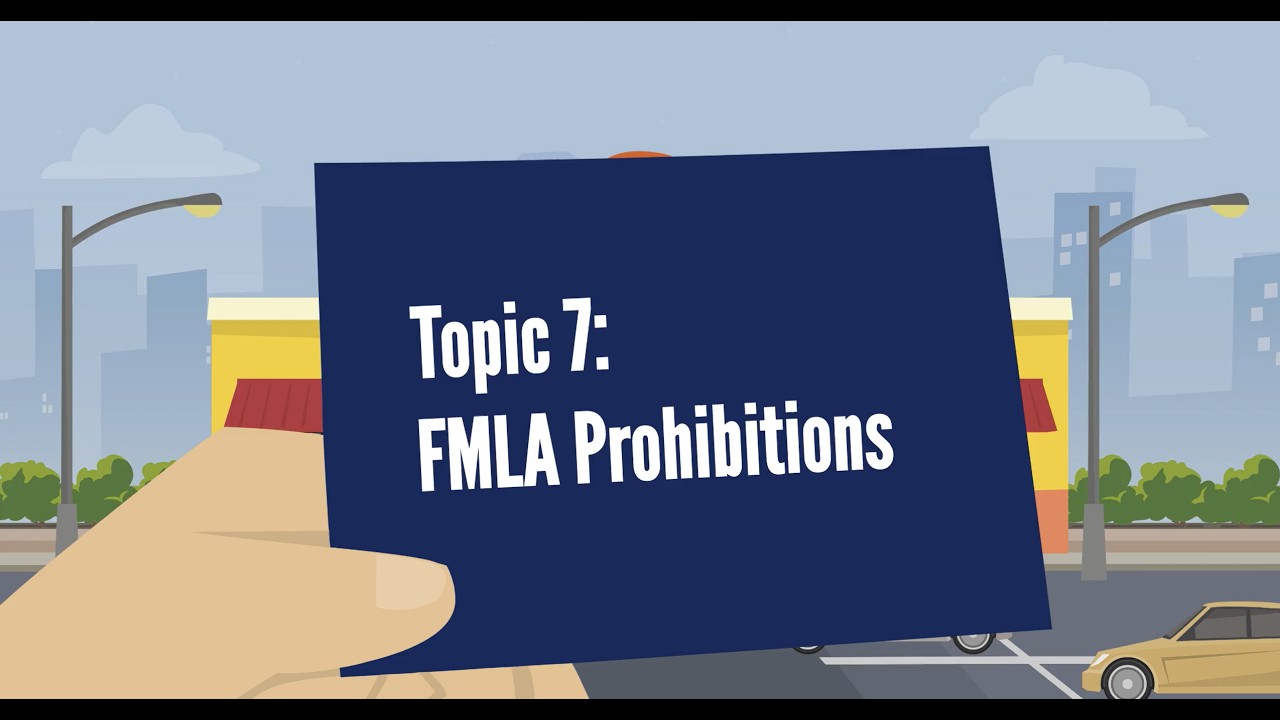 (FMLA) Topic 7: FMLA Prohibitions