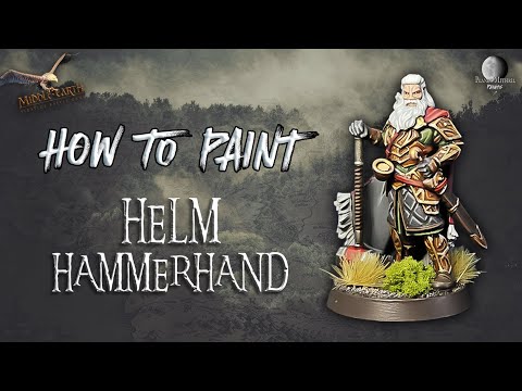 Wie man den Helm Hammerhand bemalt | Herr der Ringe MESBG Malanleitung