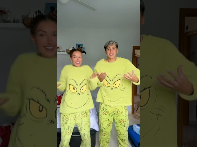 Vídeo relacionado con Amazon Essentials Conjuntos de Pijama Familiares para Navidad a Juego Mujer, Luces Festivas, M