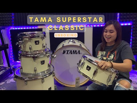 TAMA SUPERSTAR CLASSIC Maple Drumkit | Unboxing