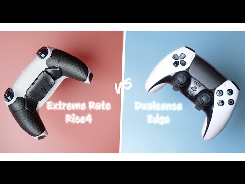 DualSense Edge vs Extreme Rate Rise4 Remap