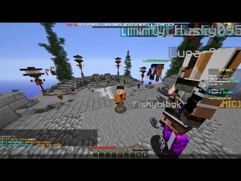 me at hypixel in minecraft #1 victory royale*NO HANDS BLINDFOLDED*