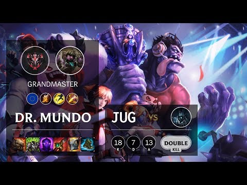 Dr. Mundo Jungle vs Karthus - EUW Grandmaster Patch 10.11