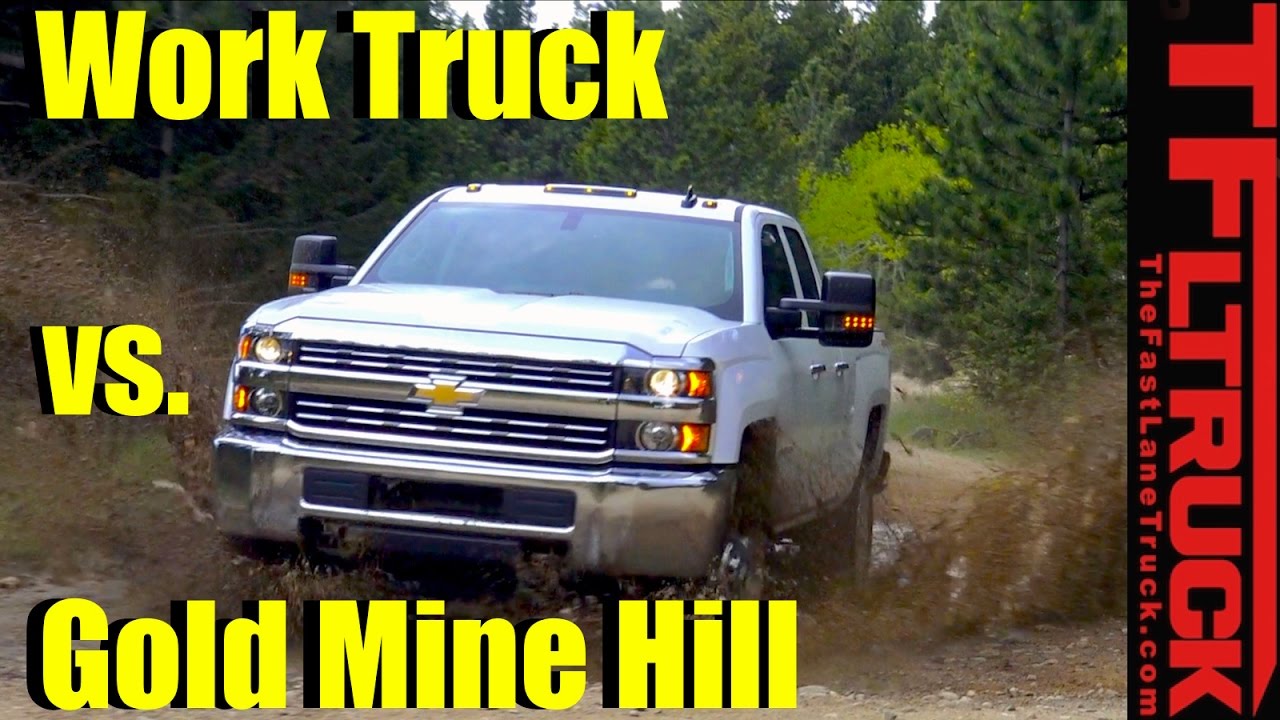 2017 Chevy Silverado HD 2500 WT vs Gold Mine Hill Off ...