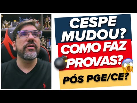 🔴▶️ CESPE MUDOU A FORMA DAS PROVAS PÓS PGE/CE? PENAL MUDOU O PESO PARA PROCURADOR? | UBIRAJARA 🔴