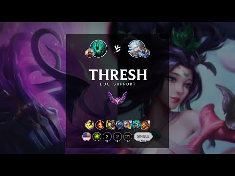 Thresh Support vs Janna - NA Master Patch 12.13