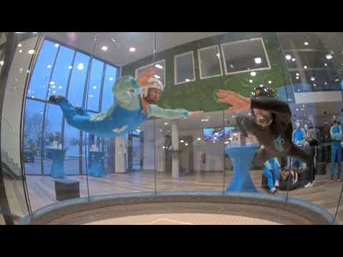 Indoor Skydiving Viernheim: AFF training "arch, reach, pull"