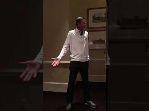 Ted Scott's hilarious story about his first week as a professional caddie