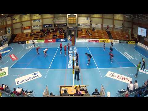 NLA 2014/2015: VC Kanti - FC Luzern 3:0 (19.12.2014)