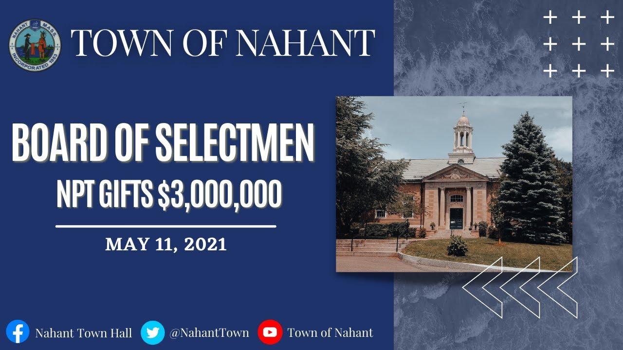 Nahant Preservation Trusts Gifts $3,000,000 | May 11, 2021
