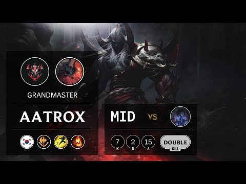 Aatrox Mid vs Sylas - KR Grandmaster Patch 9.18
