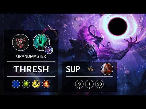 Thresh Support vs Gragas - EUW Grandmaster Patch 9.9