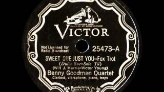 78 RPM: The Benny Goodman Quartet - Sweet Sue, Just You