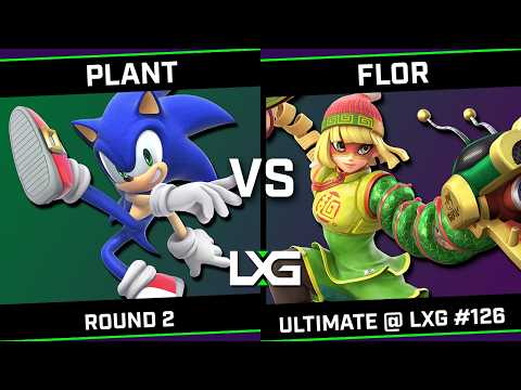 Plant (Sonic) vs FLOR (Min Min) - Smash Ultimate @ LXG 126