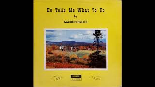 Marion Brock  What Will I Leave Behind
