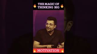 The magic of thinking big #sandeepmaheshwari #moti