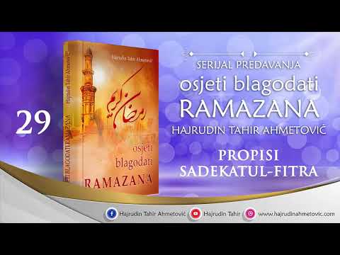 29 PROPISI SADEKATUL FITRA