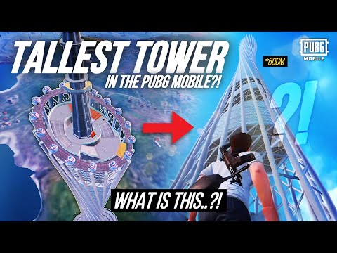 They Added Tallest Tower In The PUBG MOBILE😱 (600 Meters) - PUBG MOBILE  | GAME FOR PEACE