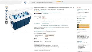 Review zu meiner Kühlbox (Mobicool MQ40W)