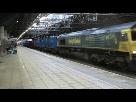 Freightliner 66523 - 6J34 Binliner, Manchester Victoria 02/01/20.