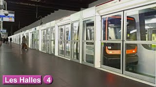 Les Halles | Line 4 : Paris métro ( RATP MP14 )