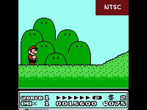 [TCRF] Mario 3 100-Seconds Music  NTSC vs PAL