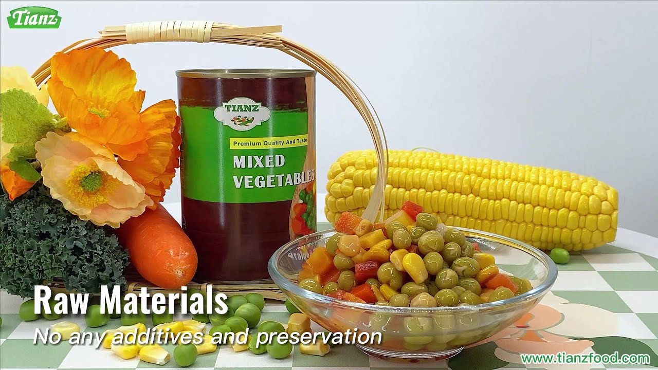 Tianz Canned Mixed Vegetable 