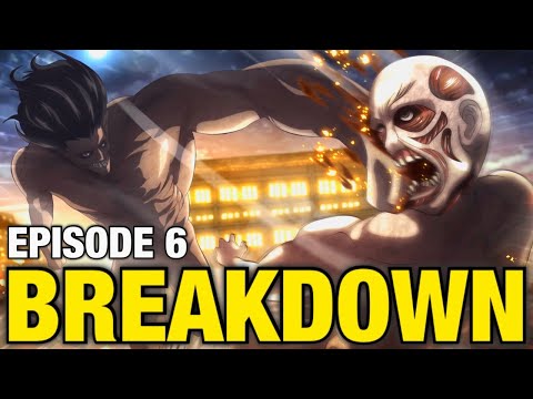 EREN vs The WARHAMMER Titan!! | Attack on Titan Season 4 Episode 6 Breakdown