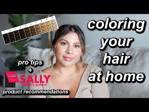 HOW TO DYE YOUR HAIR AT HOME LIKE A PRO WITH SALLY'S...