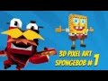 KoGaMa Tutorial 3D Pixel Art SpongeBob 1