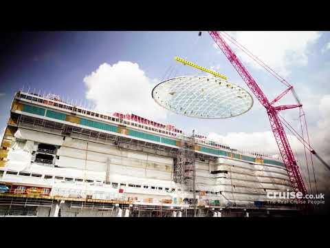 Cruise.co.uk | P&O Cruises Iona Construction Timelapse