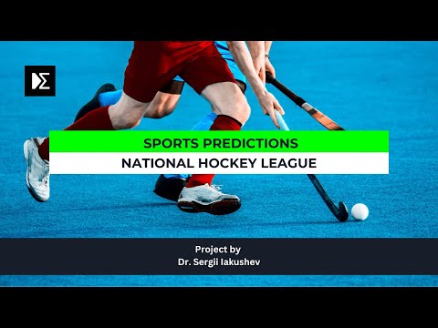Sports predictions of National Hockey League: a Machine Learning project by Dr. Sergii Iakushev thumbnail