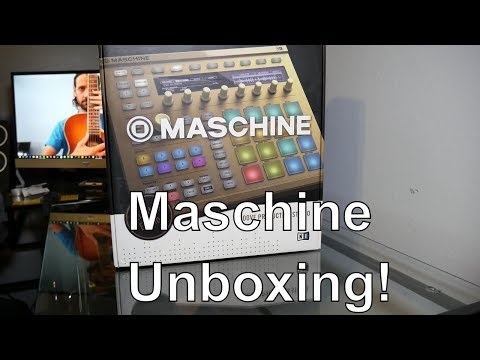 Native Instruments Maschine Mk2 (mkII) Unboxing