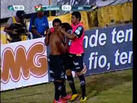 Gol do jogo Salgueiro 0 x 1 ABC