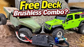 Free Deck (Aliexpress) SCX30 Brushless Combo! Is it any good? Budget Option?