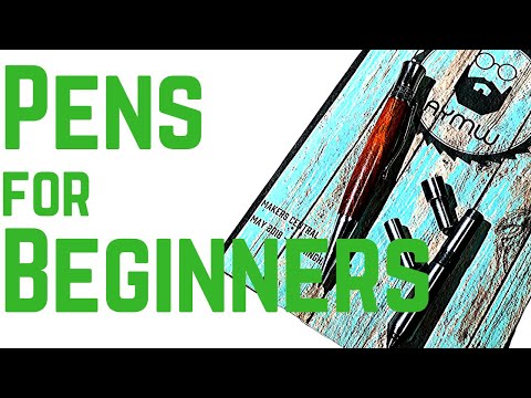 The BEST pen kits for  beginners getting in to pen turning! No BS!