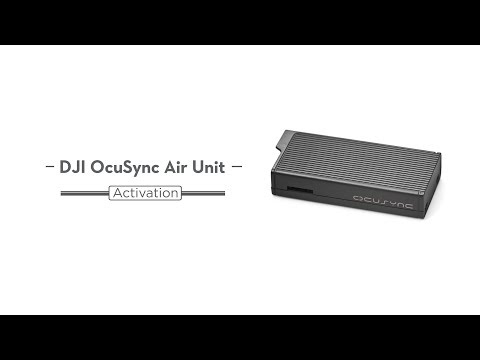 DJI Goggles RE - Activating the DJI OcuSync Air Unit