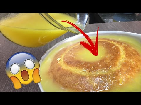 IN 3 MINUTES YOU CAN MAKE THIS ORANGE CAKE - FEW INGREDIENTS - FLUFFY AND EASY 😱