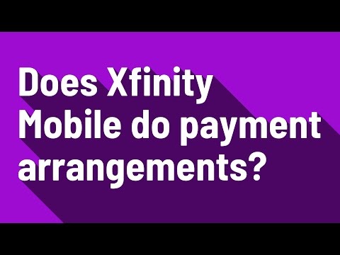 Does Xfinity Mobile Do Payment Arrangements