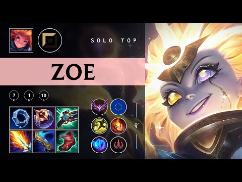 Zoe Top vs Heimerdinger - EUW Master Patch 25.24
