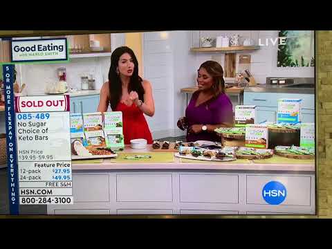 No Sugar Bars on HSN!