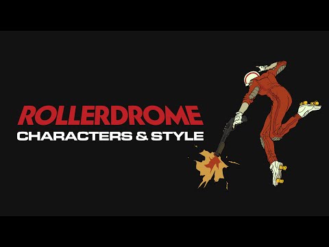 Rollerdrome – Characters and Comic Book Style of 2030 thumbnail