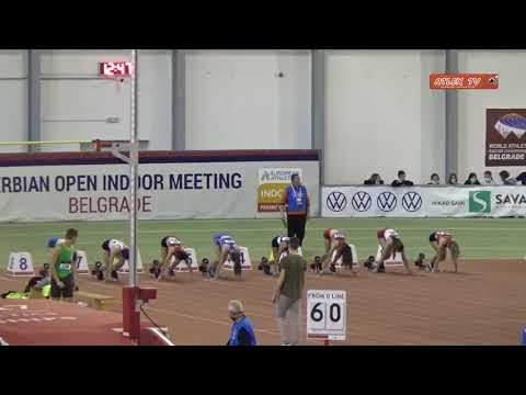 U20 Prvenstvo Srbije 2021 | 60m devojke - kvalifikacije + finale