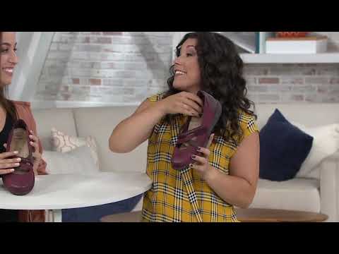 Earth Origins Leather Slip-On Flats - Tamara Toriana on QVC