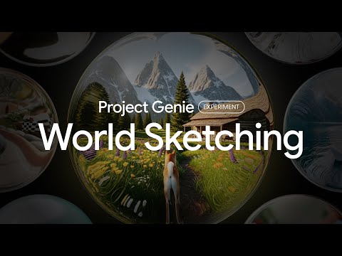 Video Thumbnail: Project Genie | How world sketching works