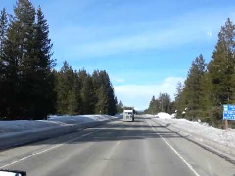 On hwy 20 south of West Yellowstone Park