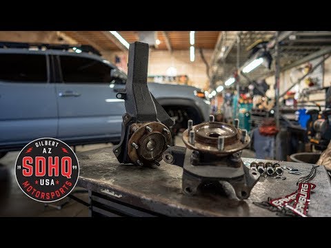 SDHQ Built Tacoma getting a Camburg Spindle Upgrade!